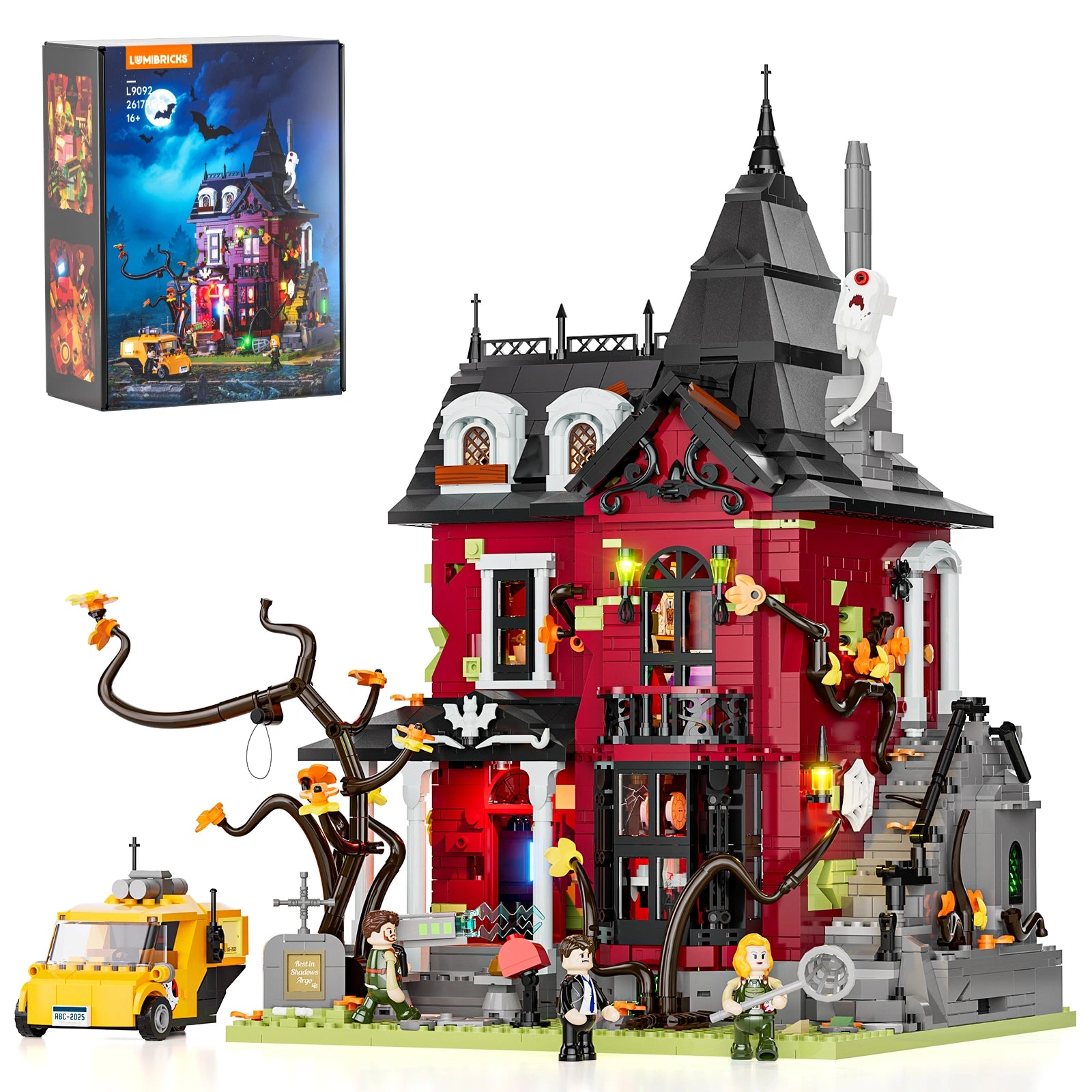 Lumibricks Midnight Haunted Mansion L9092 – LED Gothic Horror