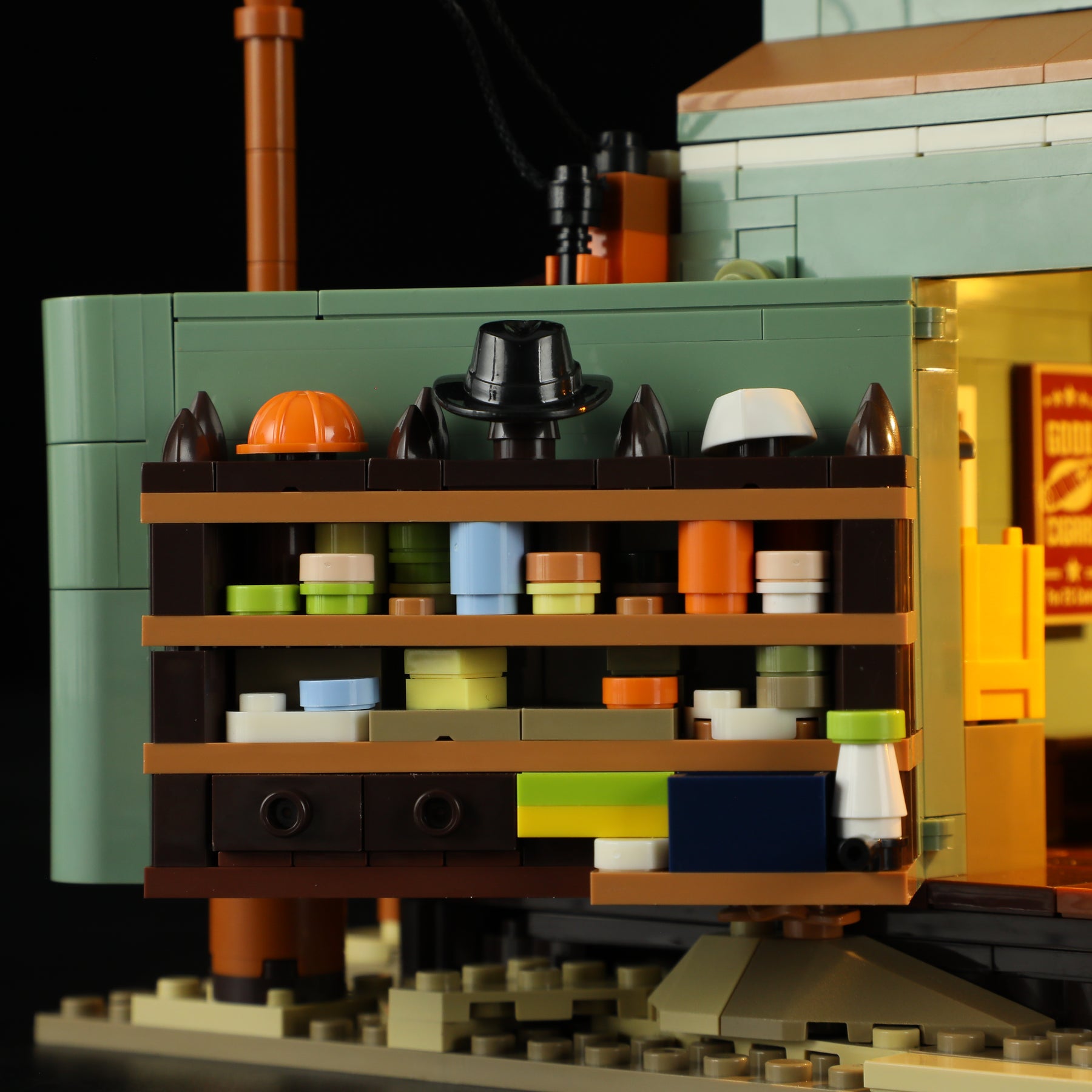 FUNWHOLE - General Store 1895PCS - Building Block Toy- USA(Ship to USA)