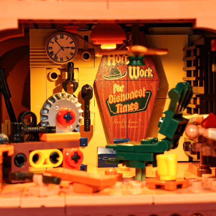 Lumibricks Western Carpentry Workshop bouwset