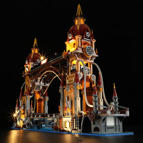 FUNWHOLE - Steampunk City Bridge 3170PCS - Building Block Toy- USA(Ship to USA)