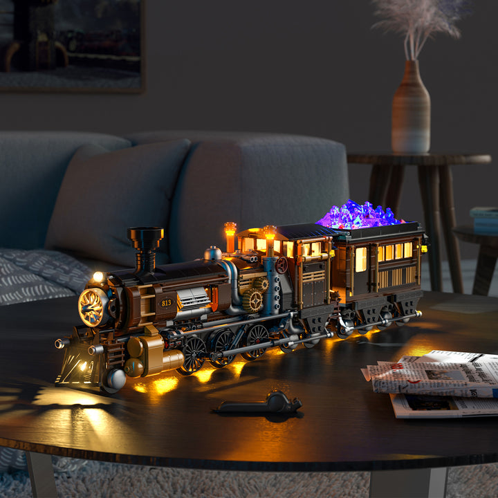 Lumibricks Steampunk Ore Train 1056PCS - Building Block Toy - USA(Ship to USA)