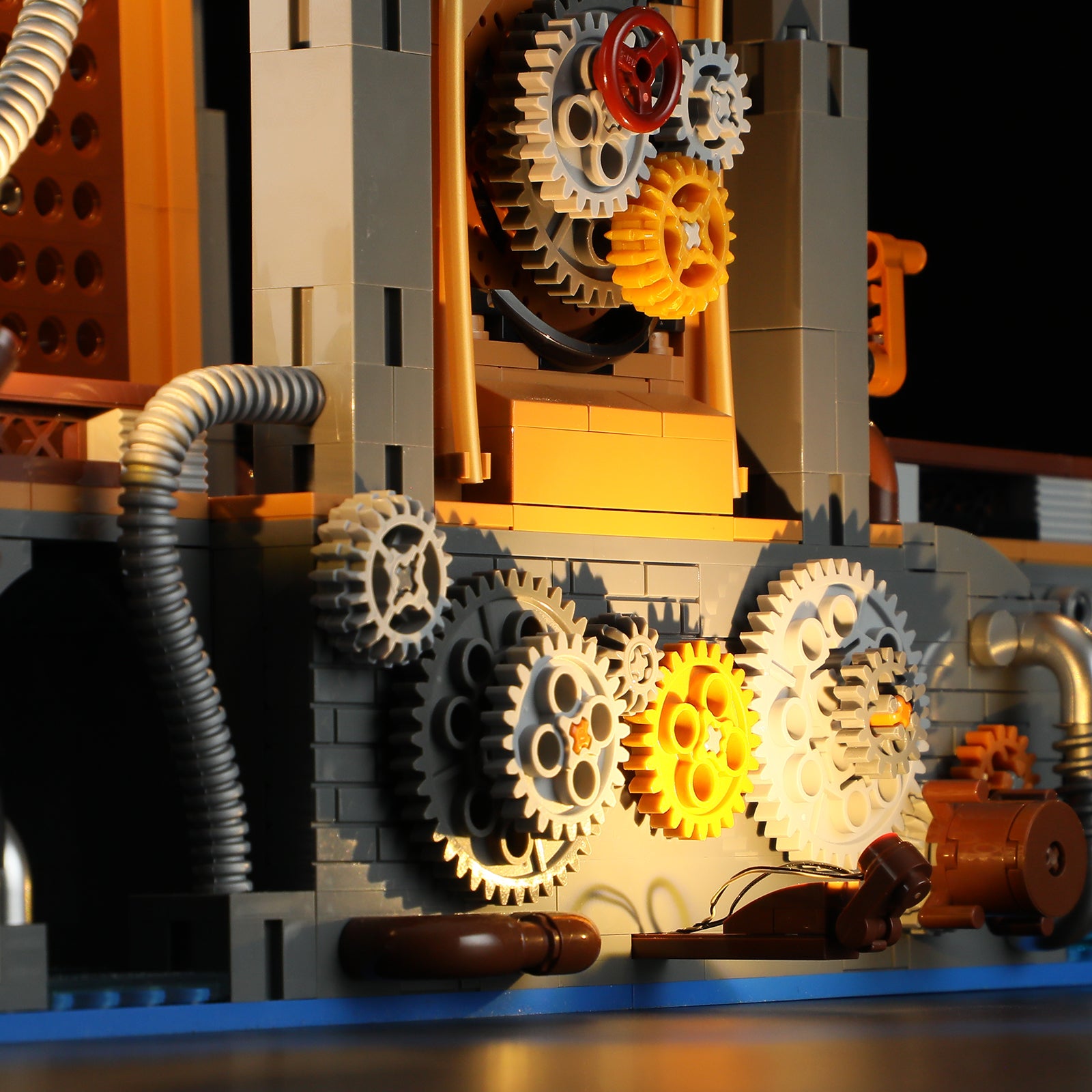 FUNWHOLE - Steampunk City Bridge 3170PCS - Building Block Toy- USA(Ship to USA)