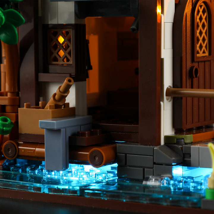 Lumibricks Medieval Water Mill 1278PCS - Building Block Toy - USA(Ship to USA)