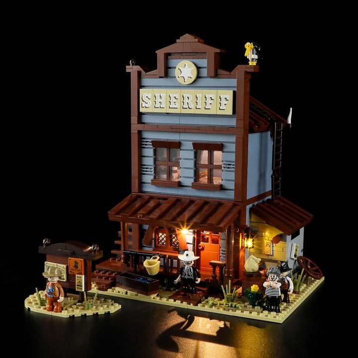 Lumibricks Sheriff's Office 1240PCS - Building Block Toy - USA(Ship to USA)