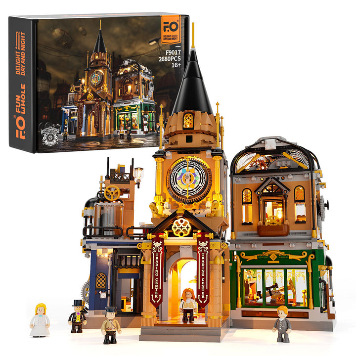 Lumibricks Steampunk Trading Center 2680PCS - Building Block Toy - USA(Ship to USA)