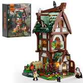 FUNWHOLE - Medieval Apothecary Shop 1470PCS - Building Block Toy- USA(Ship to USA)