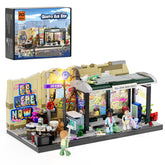 FUNWHOLE - Graffiti Bus Stop 514PCS - Building Block Toy- USA(Ship to USA)