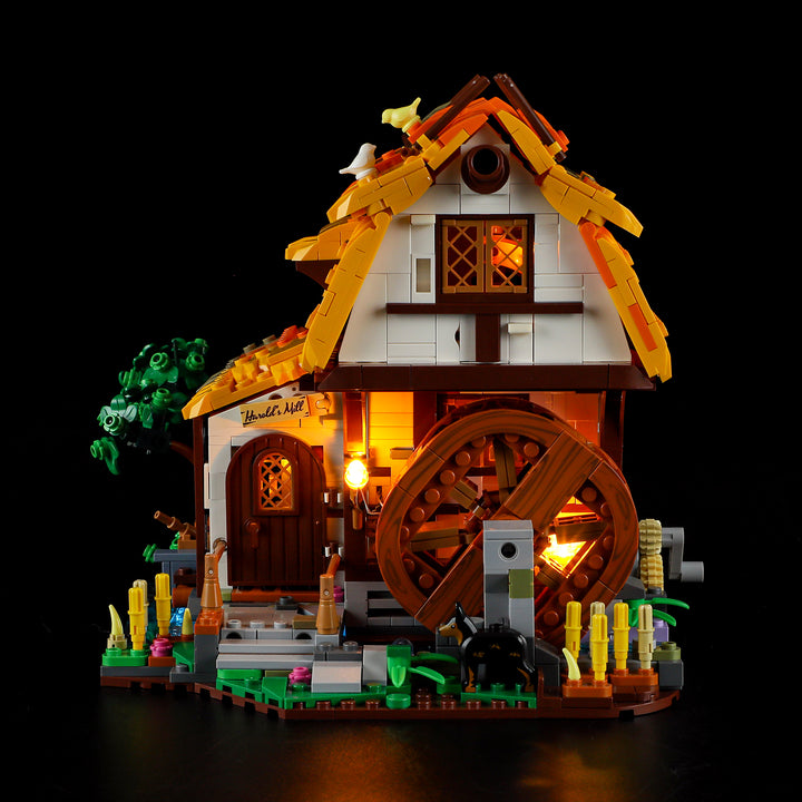 Lumibricks Medieval Water Mill 1278PCS - Building Block Toy - USA(Ship to USA)