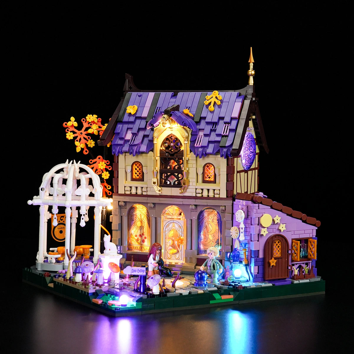 Lumibricks Luna Cottage light-up building set