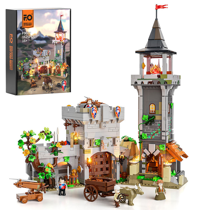 Funwhole Medieval Watchtower Building Blocks Toy-Guardiance Castle