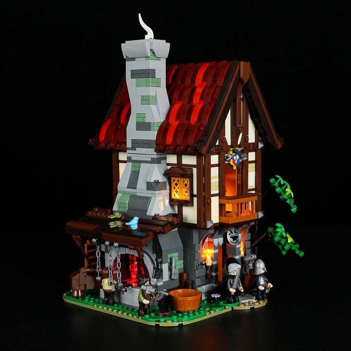 Lumibricks Forge House 1595PCS - Building Block Toy - USA (Ship to USA)