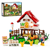 FUNWHOLE - The Hen House 323 PCS - Building Block Toy- USA(Ship to USA)