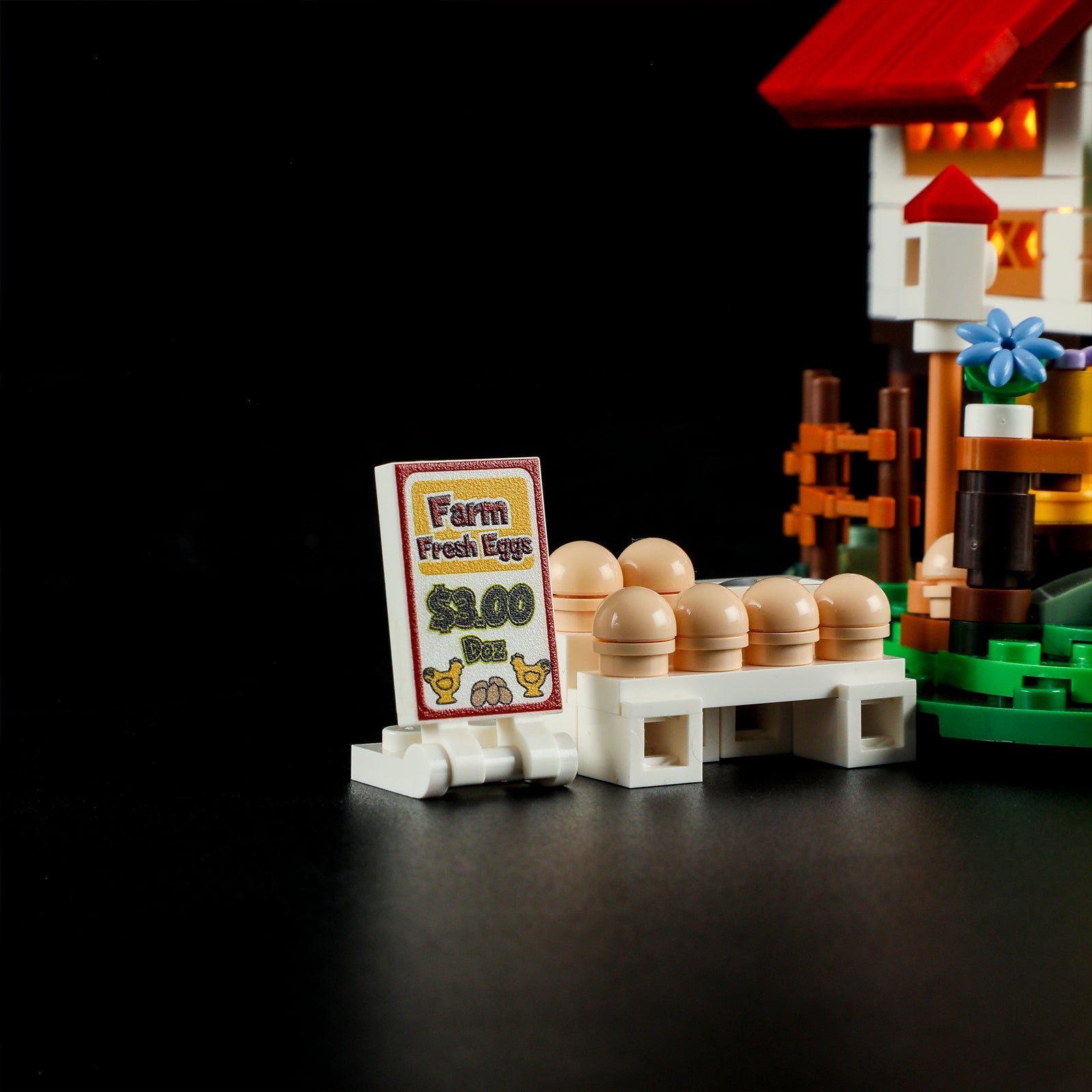 Funwhole The Hen House building blocks - Farm Life Chicken Henhouse and ...