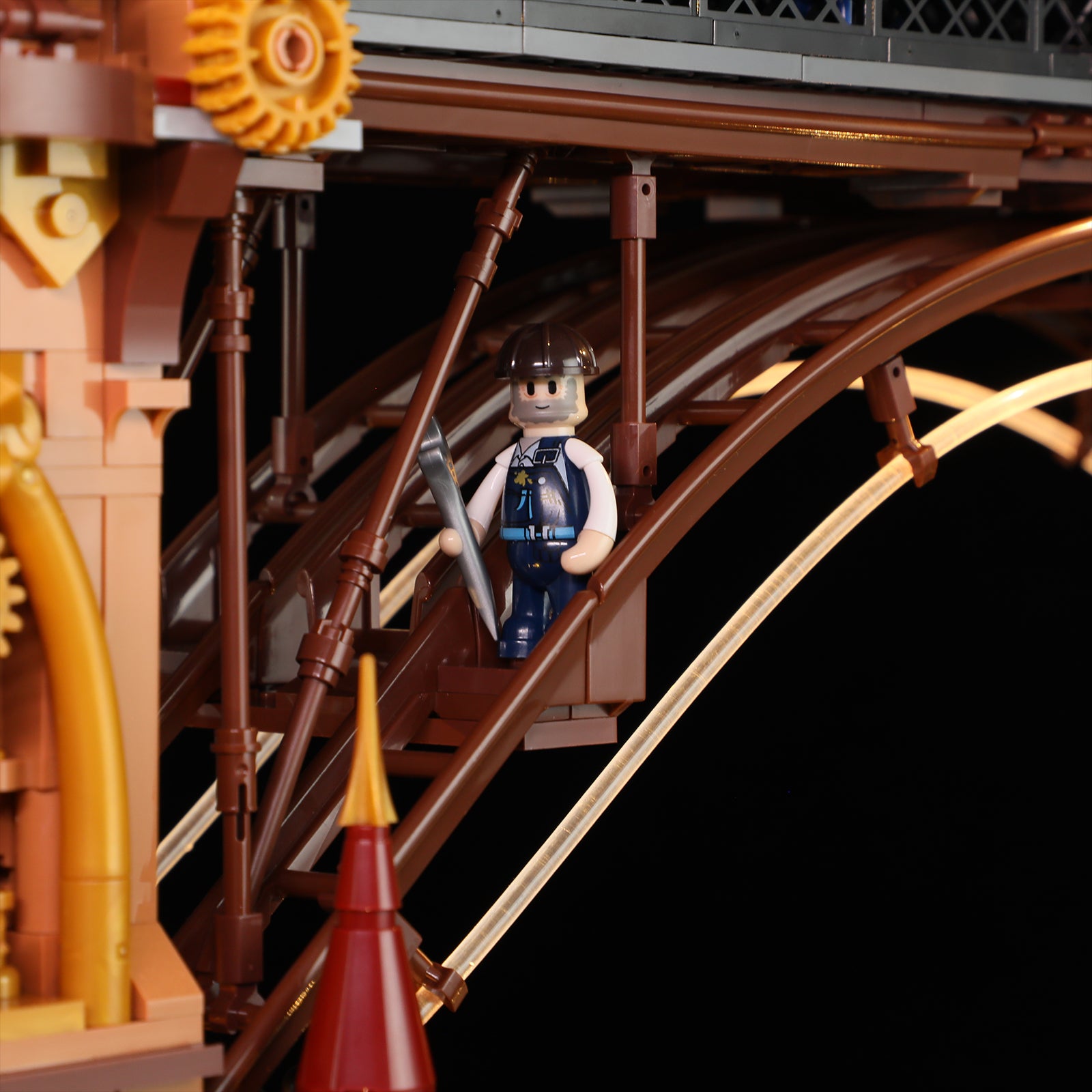 FUNWHOLE - Steampunk City Bridge 3170PCS - Building Block Toy- USA(Ship to USA)