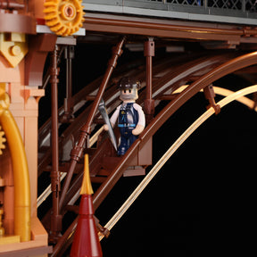 FUNWHOLE - Steampunk City Bridge 3170PCS - Building Block Toy- USA(Ship to USA)