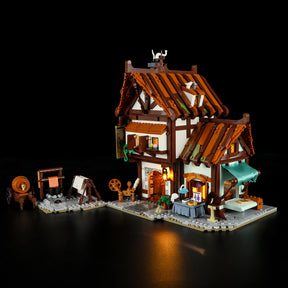 FUNWHOLE - Medieval Tailor Shop 1994PCS - Building Block Toy- USA(Ship to USA)