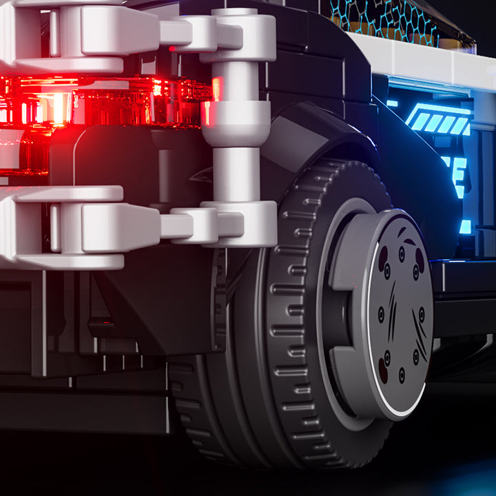 Lumibricks Police Patrol Car 372PCS - Building Block Toy - USA(Ship to USA)