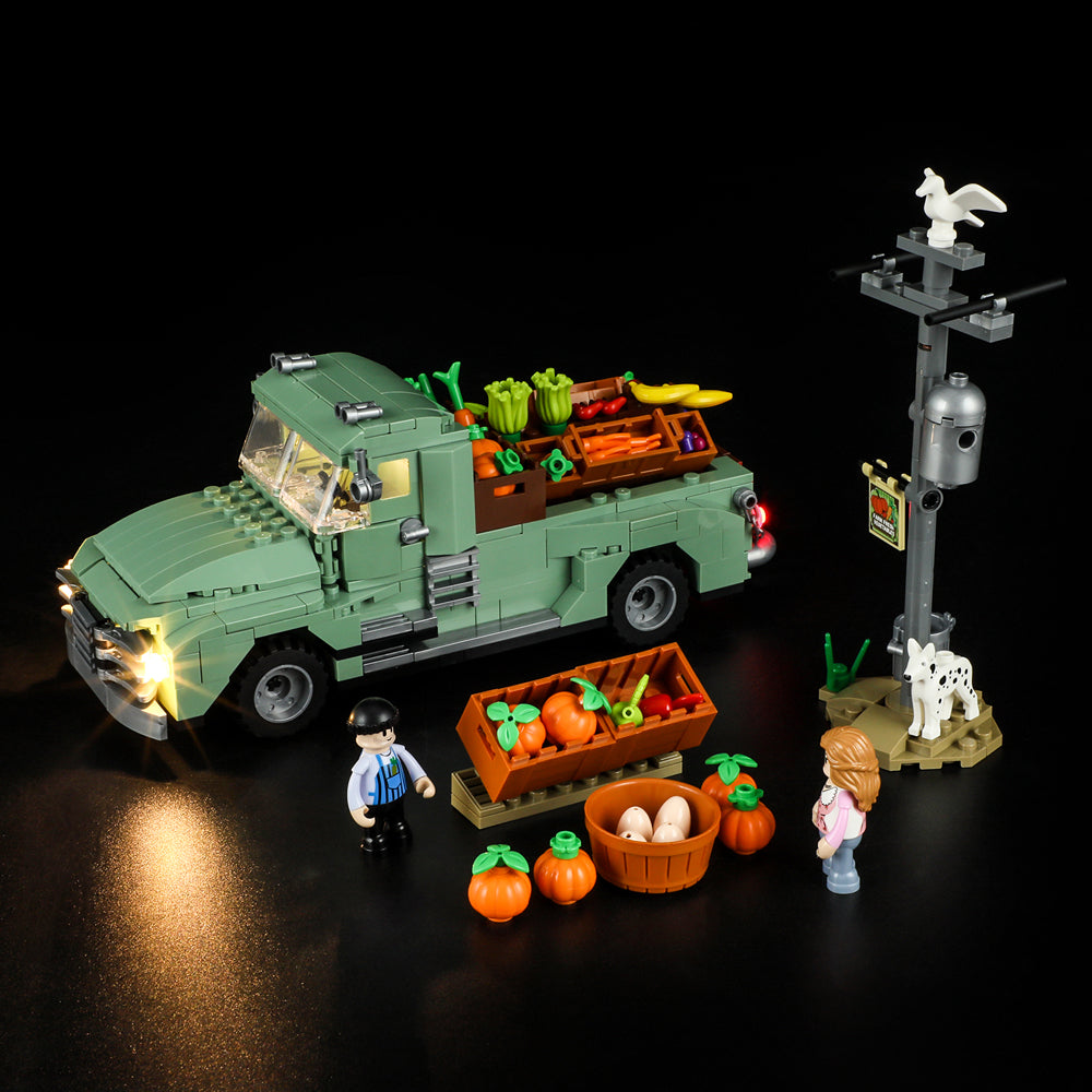 FUNWHOLE - Farm Truck 499PCS - Building Block Toy- USA(Ship to USA)