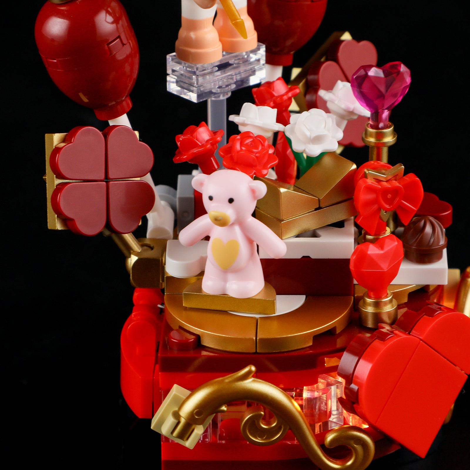 FUNWHOLE - Cupid's Gift Box 149PCS-Limited Edition - Building Block Toy- USA(Ship To USA)