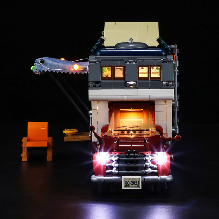 FUNWHOLE - Camper-Van 1742PCS - Building Block Toy- USA(Ship to USA)