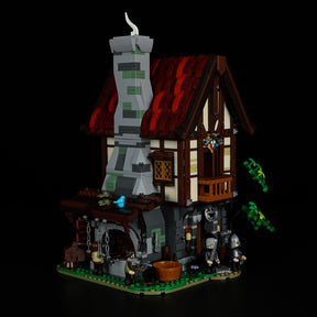 FUNWHOLE - Forge House 1595PCS - Building Block Toy- USA (Ship to USA)