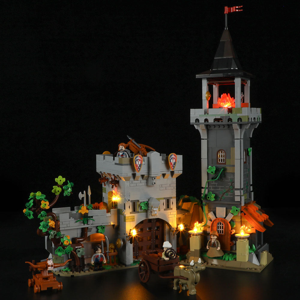 FUNWHOLE - Medieval Watchtower 1625PCS - Building Block Toy- USA(Ship to USA)