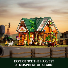 FUNWHOLE - Farm Store 1523PCS - Building Block Toy- USA(Ship to USA)
