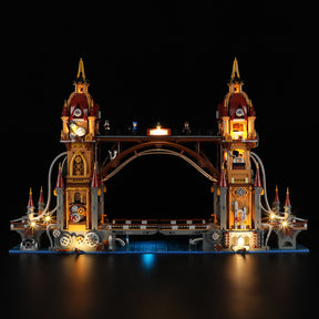 FUNWHOLE - Steampunk City Bridge 3170PCS - Building Block Toy- USA(Ship to USA)
