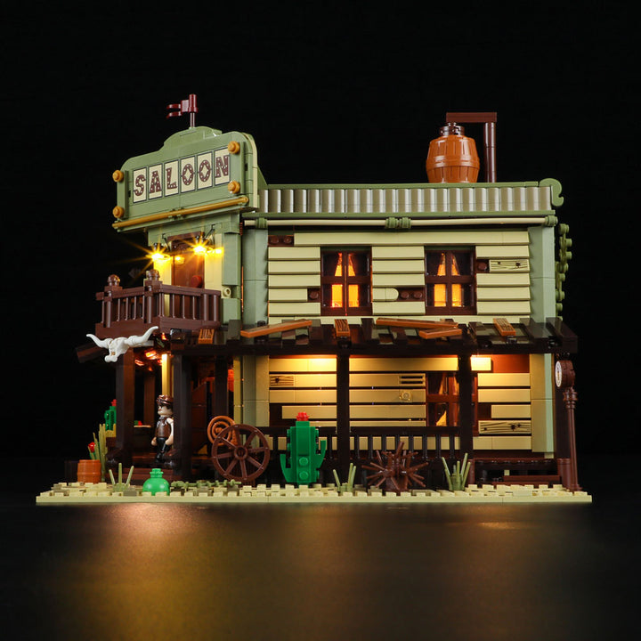 Lumibricks Western Saloon 2026PCS - Building Block Toy - USA(Ship To USA)