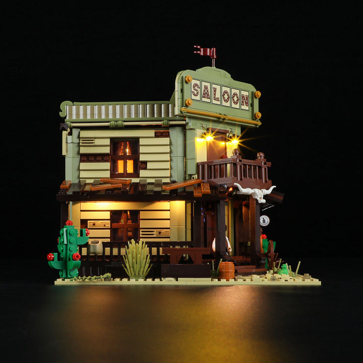 Lumibricks Western Saloon 2026PCS - Building Block Toy - USA(Ship To USA)