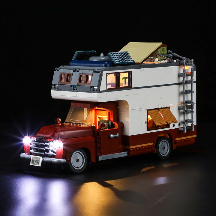 FUNWHOLE - Camper-Van 1742PCS - Building Block Toy- USA(Ship to USA)