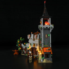 FUNWHOLE - Medieval Watchtower 1625PCS - Building Block Toy- USA(Ship to USA)