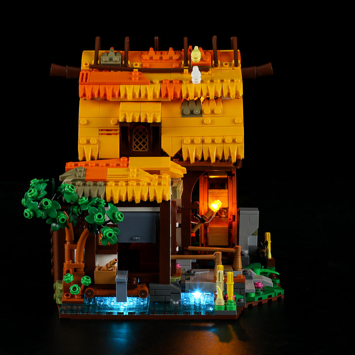 Lumibricks Medieval Water Mill 1278PCS - Building Block Toy - USA(Ship to USA)