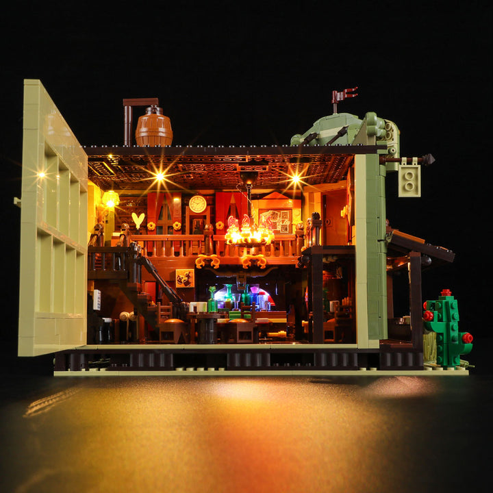 Lumibricks Western Saloon 2026PCS - Building Block Toy - USA(Ship To USA)