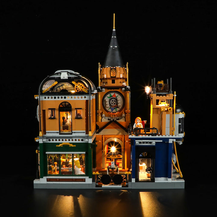 Lumibricks Steampunk Trading Center 2680PCS - Building Block Toy - USA(Ship to USA)