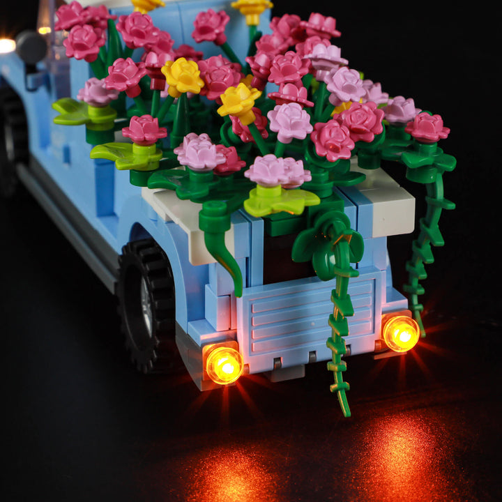 FUNWHOLE - Flower Truck 368PCS - Not for Sale - Building Block Toy- USA(Ship to USA)