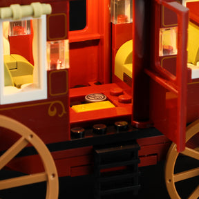FUNWHOLE - Western Stagecoach 293PCS - Building Block Toy- USA(Ship to USA)