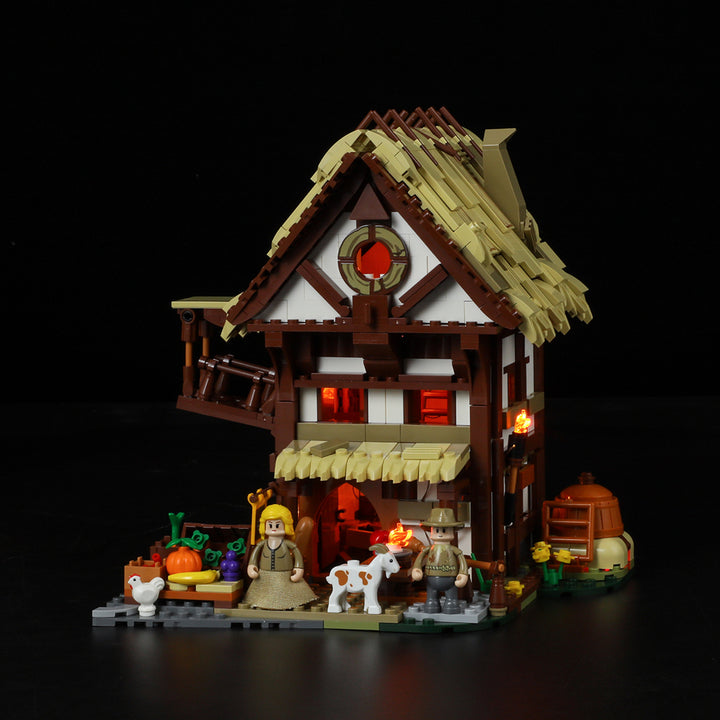 FUNWHOLE - Medieval Market 2614PCS - Building Block Toy- USA(Ship to USA)