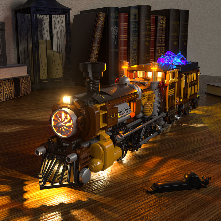 Lumibricks Steampunk Ore Train 1056PCS - Building Block Toy - USA(Ship to USA)