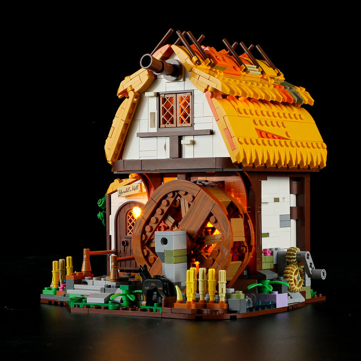 Lumibricks Medieval Water Mill 1278PCS - Building Block Toy - USA(Ship to USA)