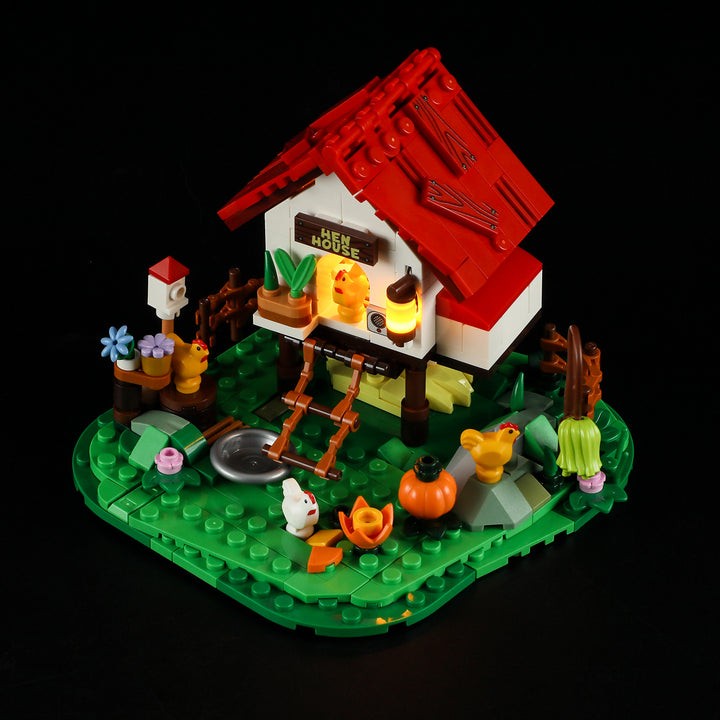 Lumibricks The Hen House 323 PCS - Building Block Toy - USA(Ship to USA)