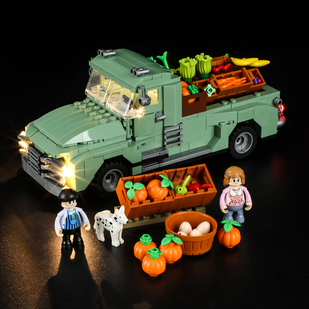 FUNWHOLE - Farm Truck 499PCS - Building Block Toy- USA(Ship to USA)
