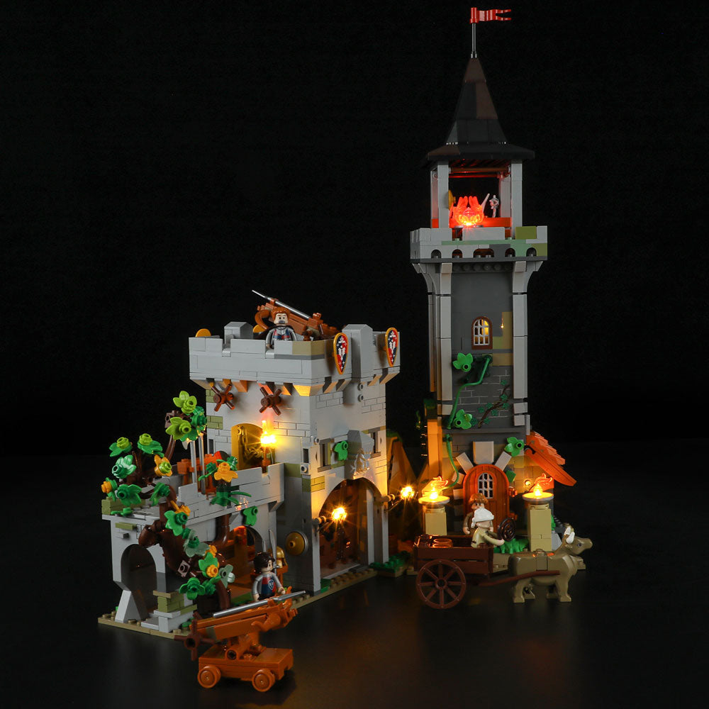 FUNWHOLE - Medieval Watchtower 1625PCS - Building Block Toy- USA(Ship to USA)