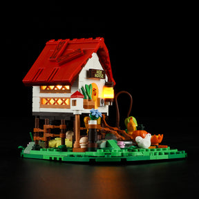 FUNWHOLE - The Hen House 323 PCS - Building Block Toy- USA(Ship to USA)