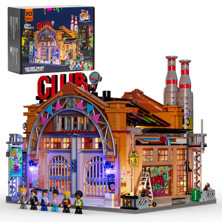 Lumibricks Factory House of Music 2654PCS - Building Block Toy - USA(Ship to USA)