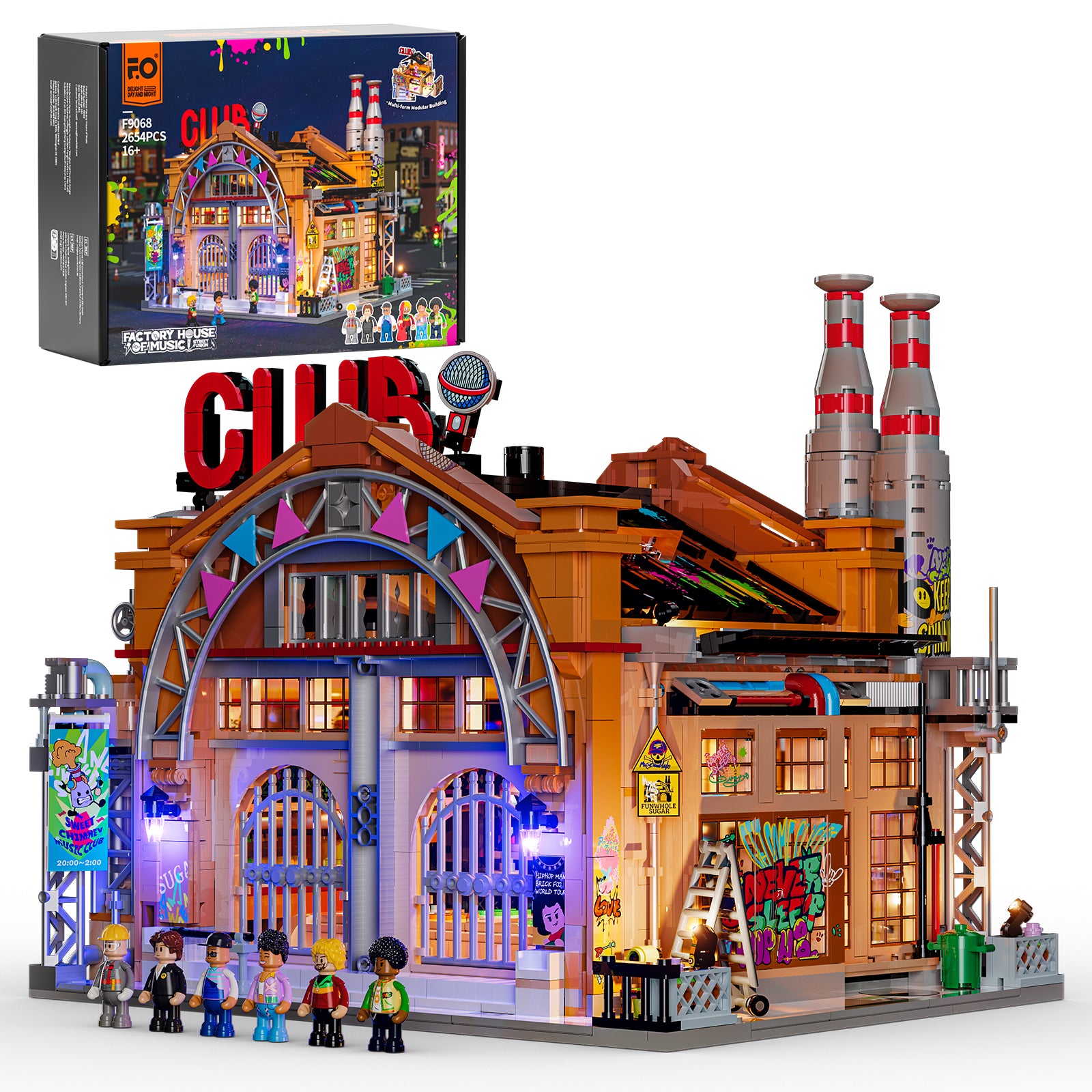 Factory House of Music 2654PCS