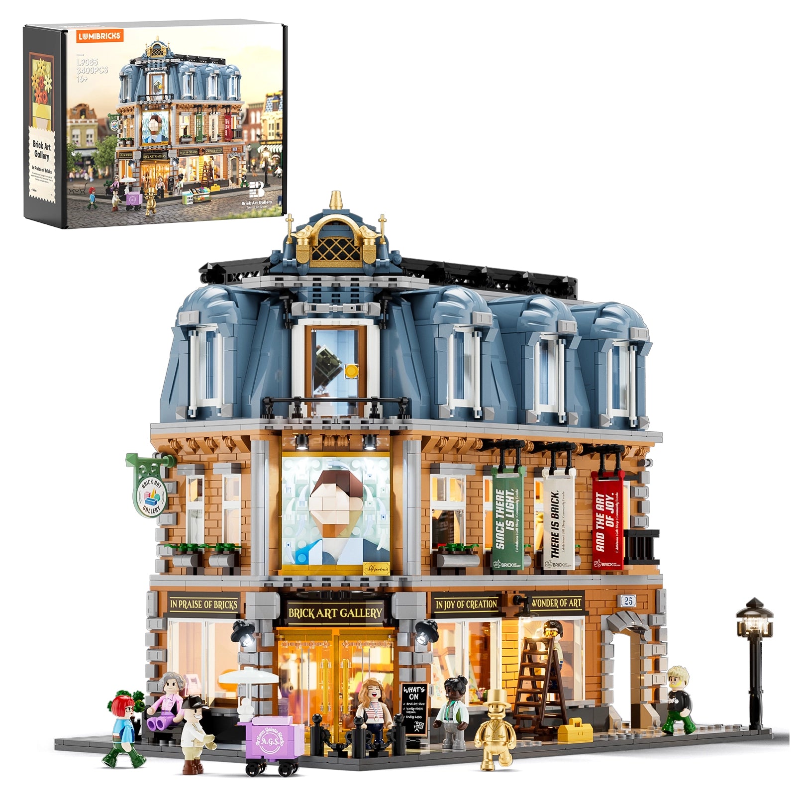 L9085-LUMIBRICKS Brick Art Gallery V1.0(Ⅰ)