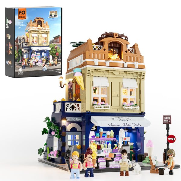 Lumibricks Gelato Store F9078 - 1