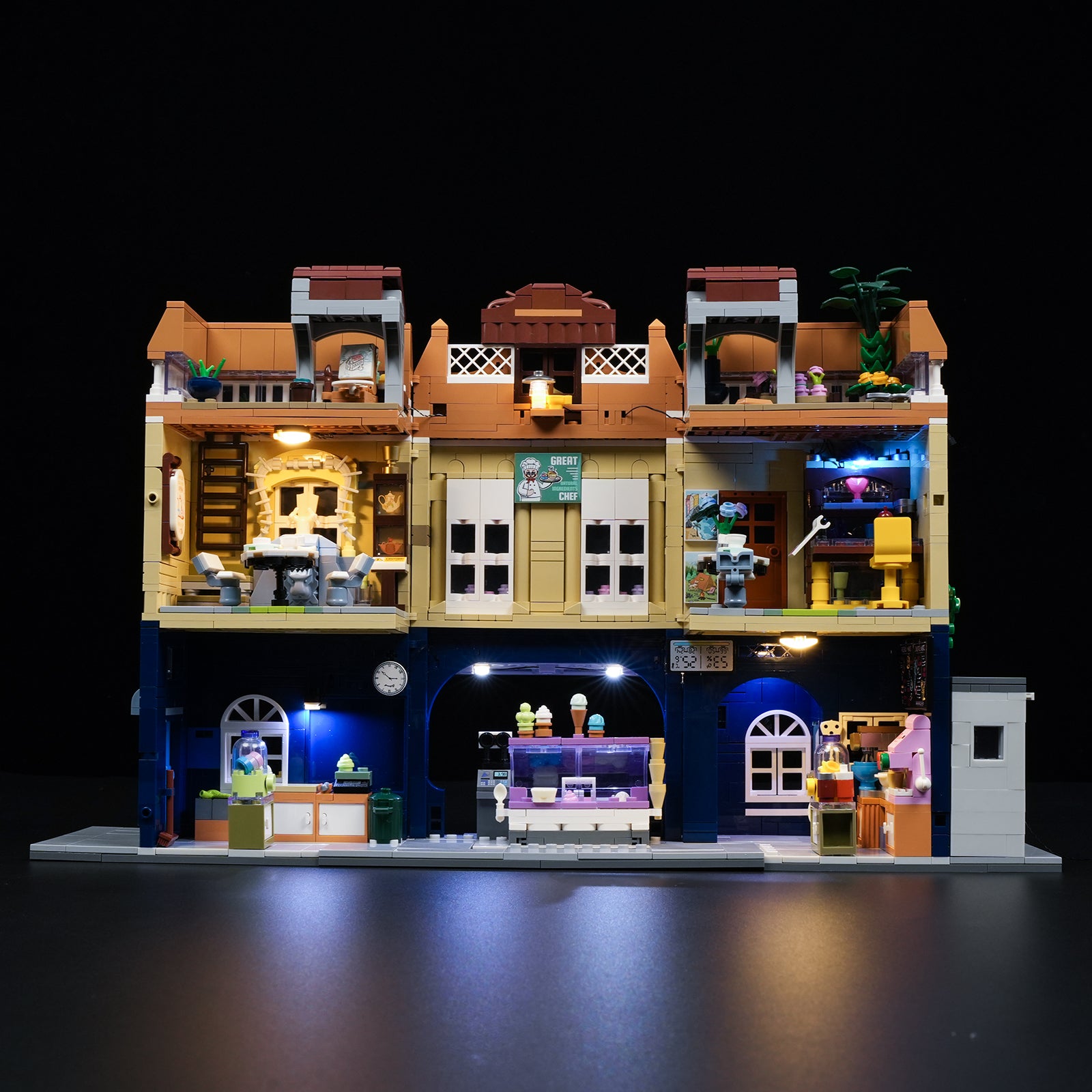 Lumibrcks Gelato Store F9078 | Town Life Theme – Lumibricks