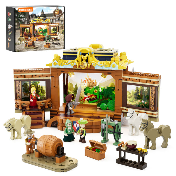 Lumibricks Medieval Troupe Carriage L9063 – 1